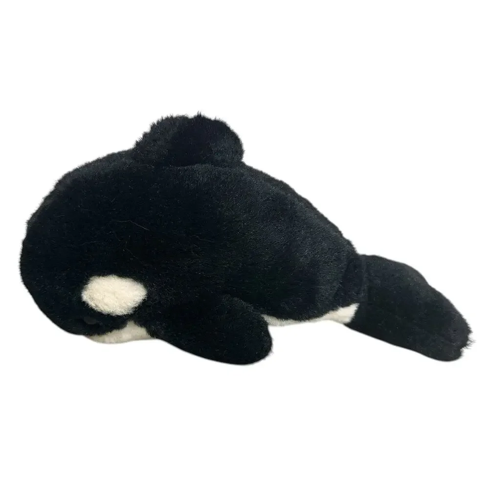 Vintage Sea World Orca Killer Whale Plush Stuffed Animal Toy 14